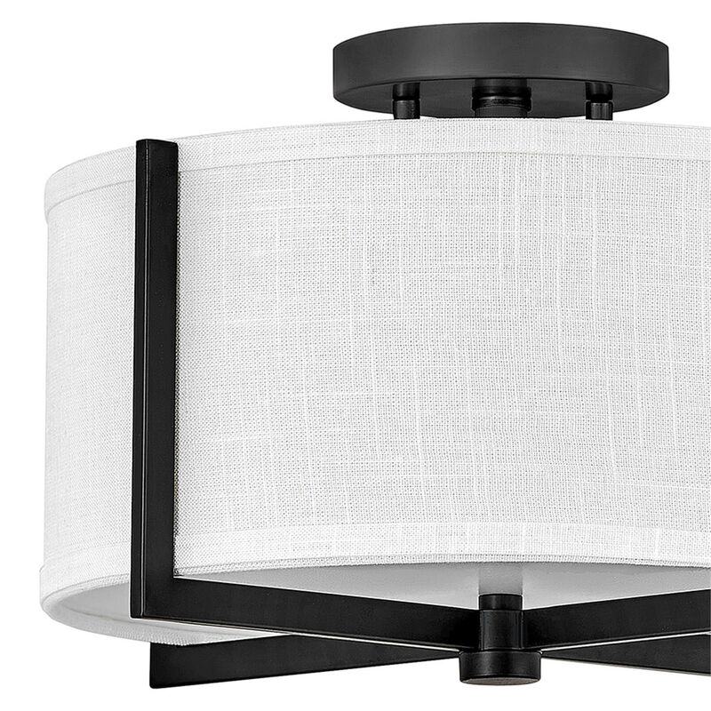 Axis 14 Inch 2 Light Semi Flush Mount by Hinkley