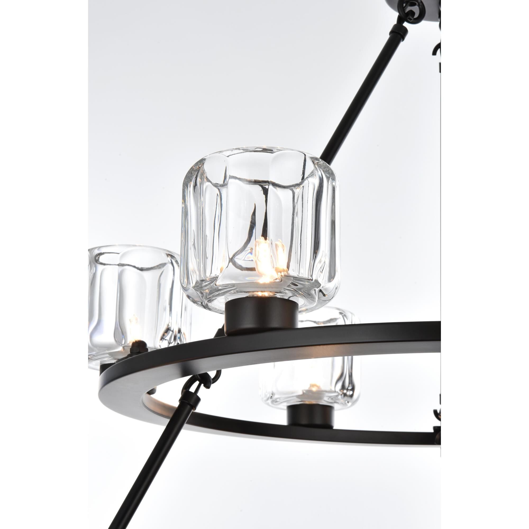 Cadence 36 Inch Chandelier by Elegant Lighting