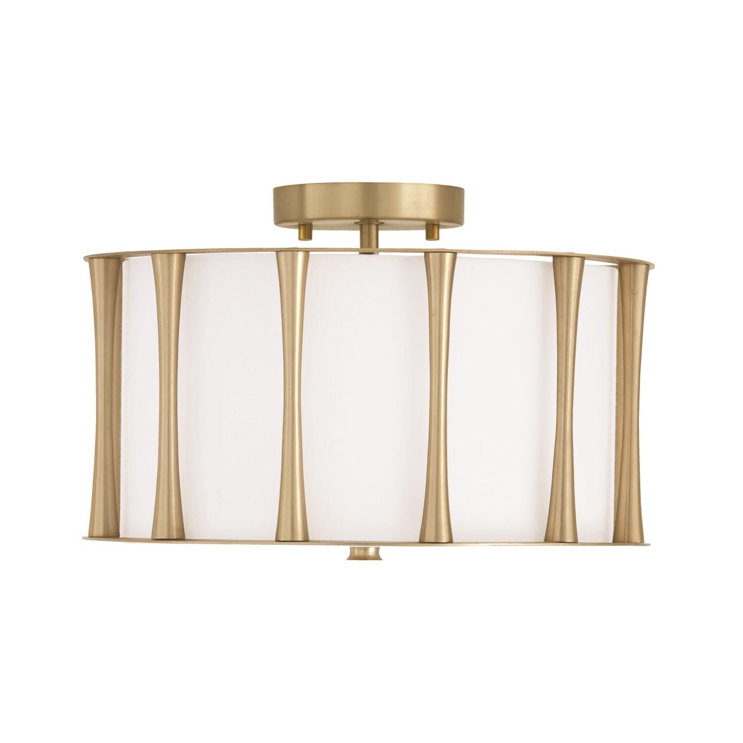Bodie 15 Inch 3 Light Semi Flush Mount by Capital Lighting Fixture Company