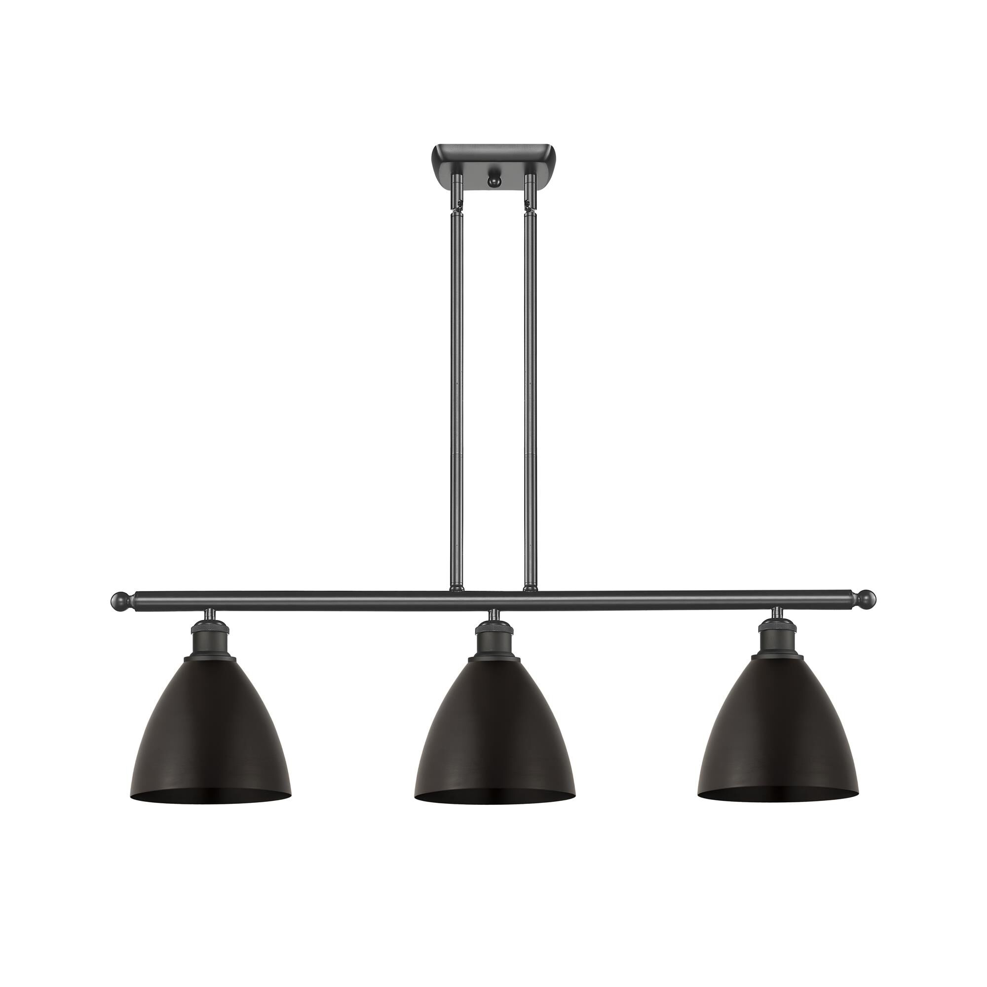 Bruno Marashlian Ballston Dome 36 Inch 3 Light Linear Suspension Light,