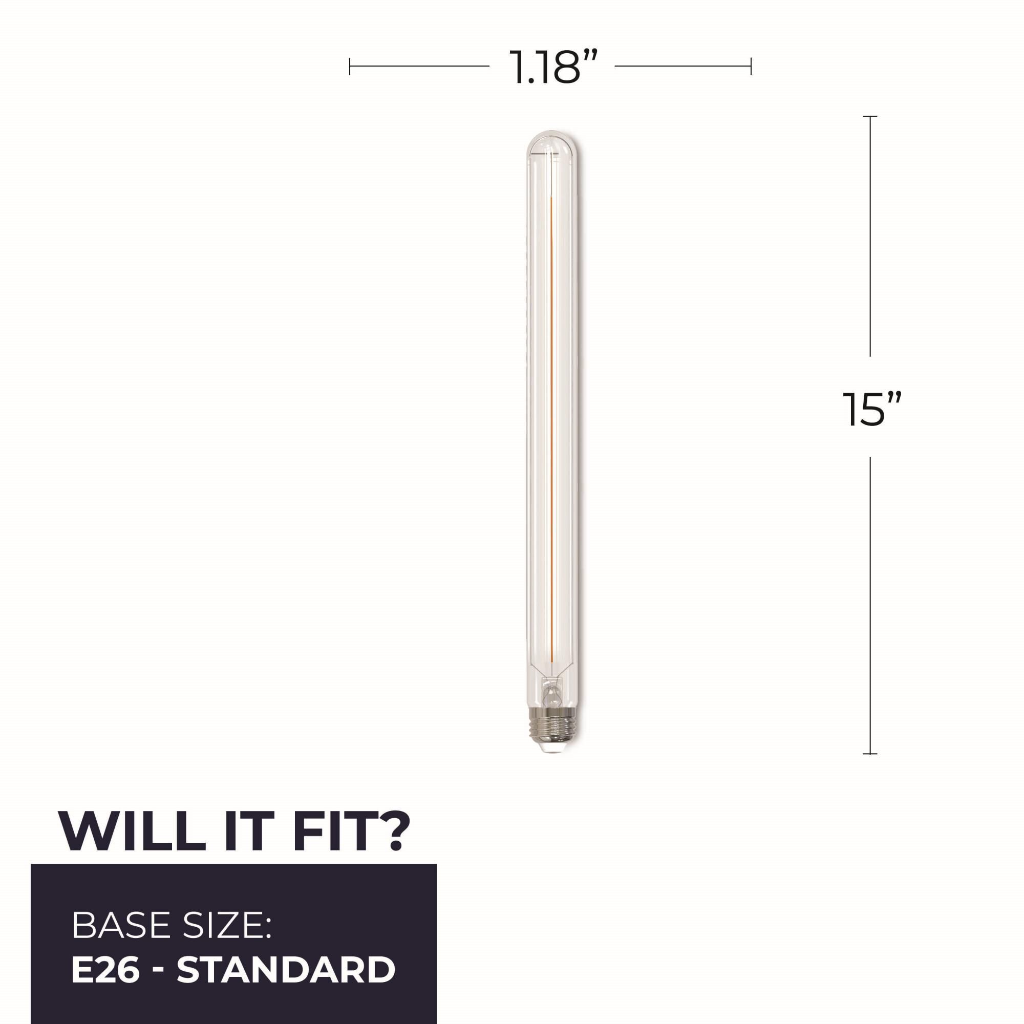 Dimmable 5 Watt 3000K T9 LED Light Bulb by Bulbrite