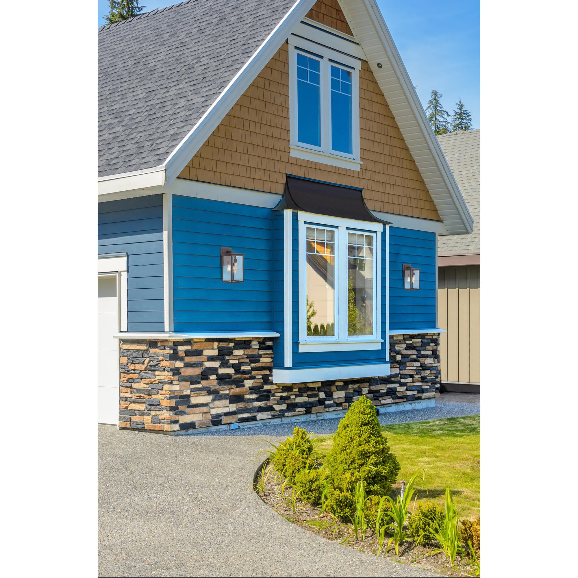 Shown in Oiled Bronze (Outdoor) finish and 0.0 glass and 0.0 shade