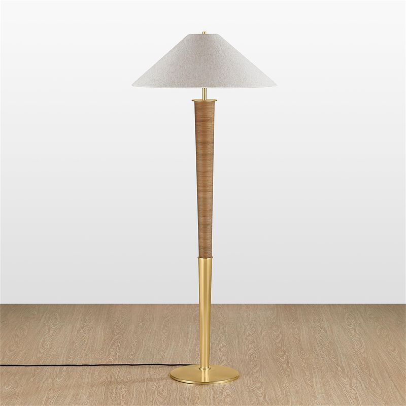 Cortney Bishop Bohicket 68 Inch Floor Lamp by Hudson Valley Lighting
