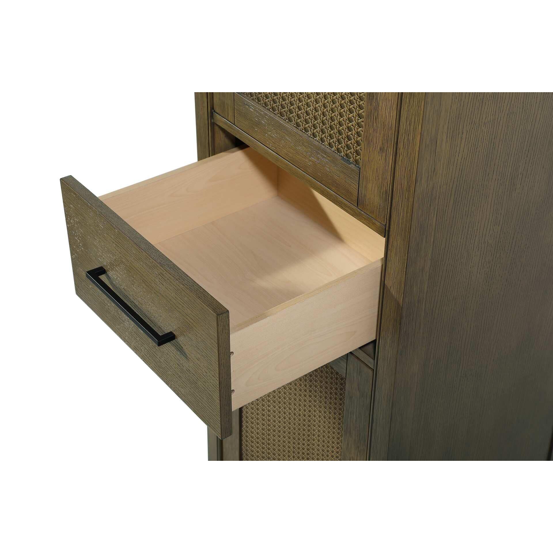 Shown in Hazel Oak finish