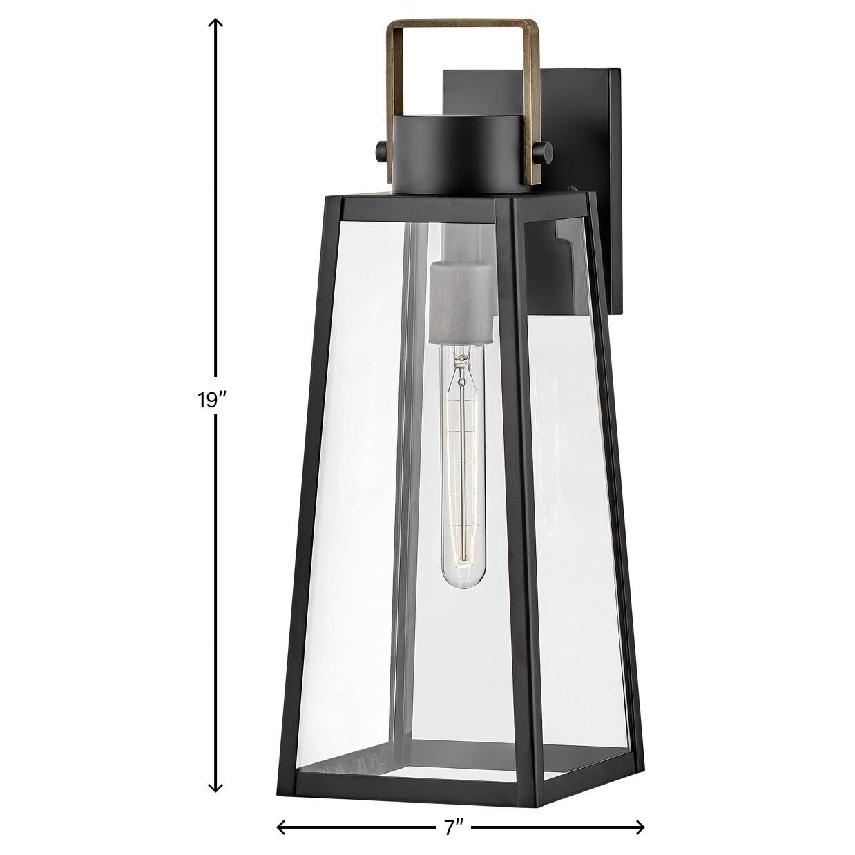 Lark Hugh 19 Inch Tall Outdoor Wall Light