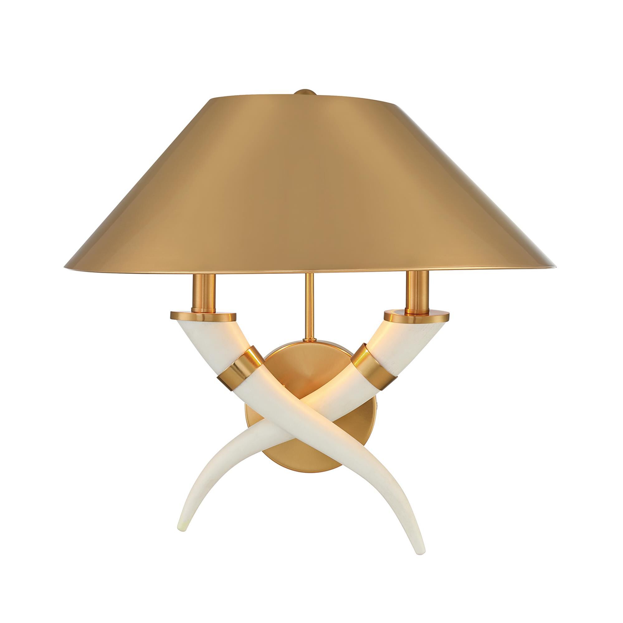 Shown in Warm Brass finish