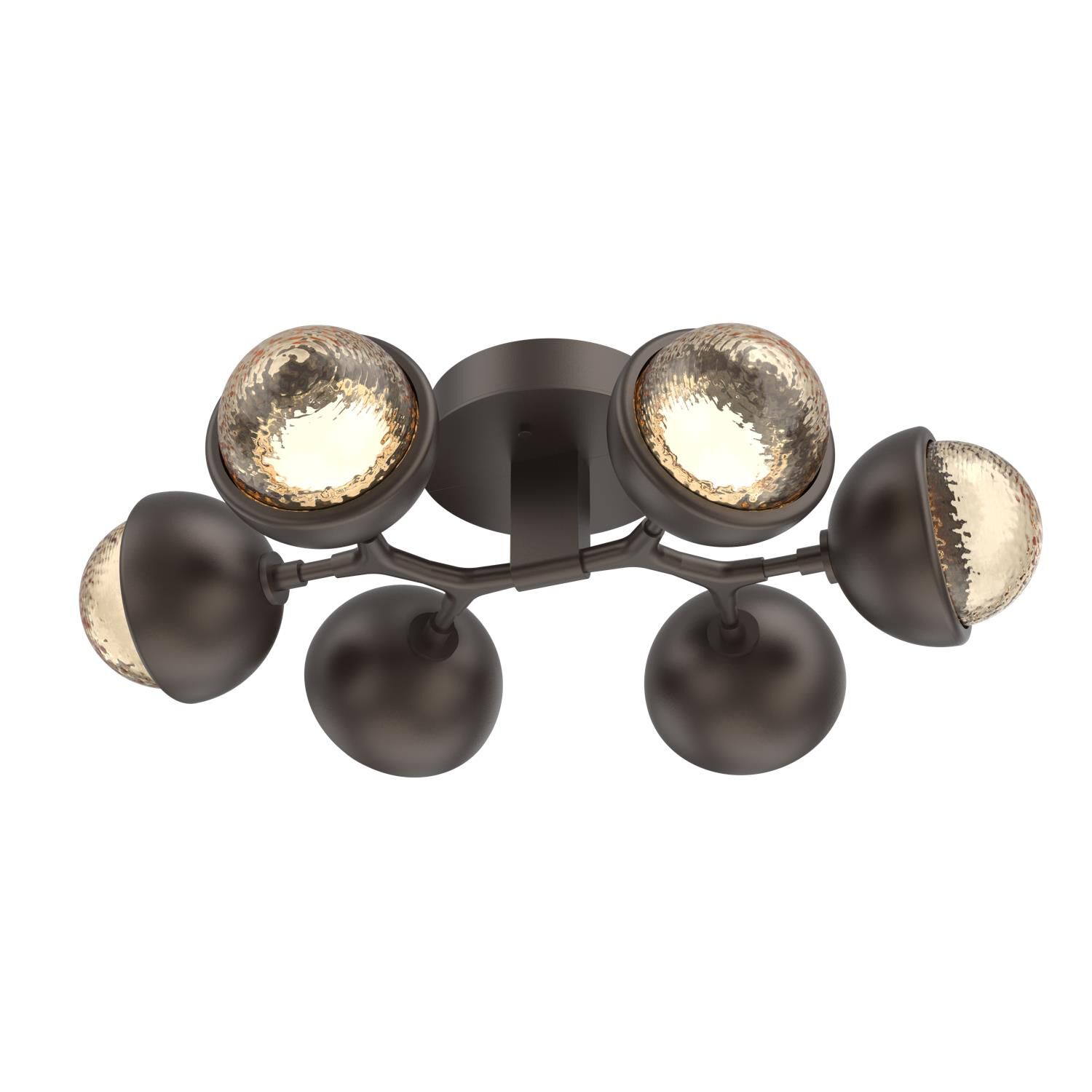 Levi Wilson Cabochon 27 Inch Flush Mount by Hammerton Studio