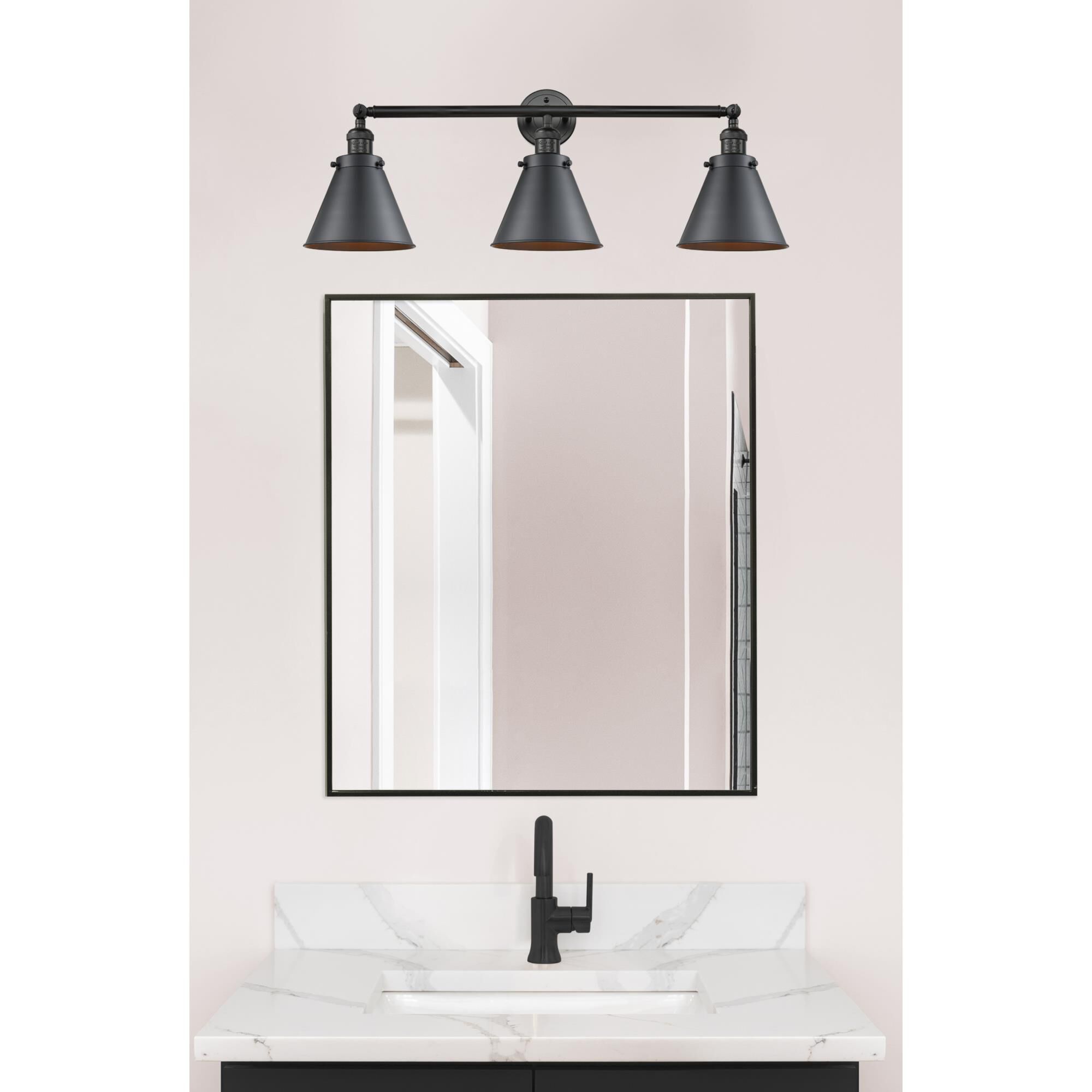 Bruno Marashlian Appalachian 32 Inch 3 Light Bath Vanity Light by Innovations Lighting