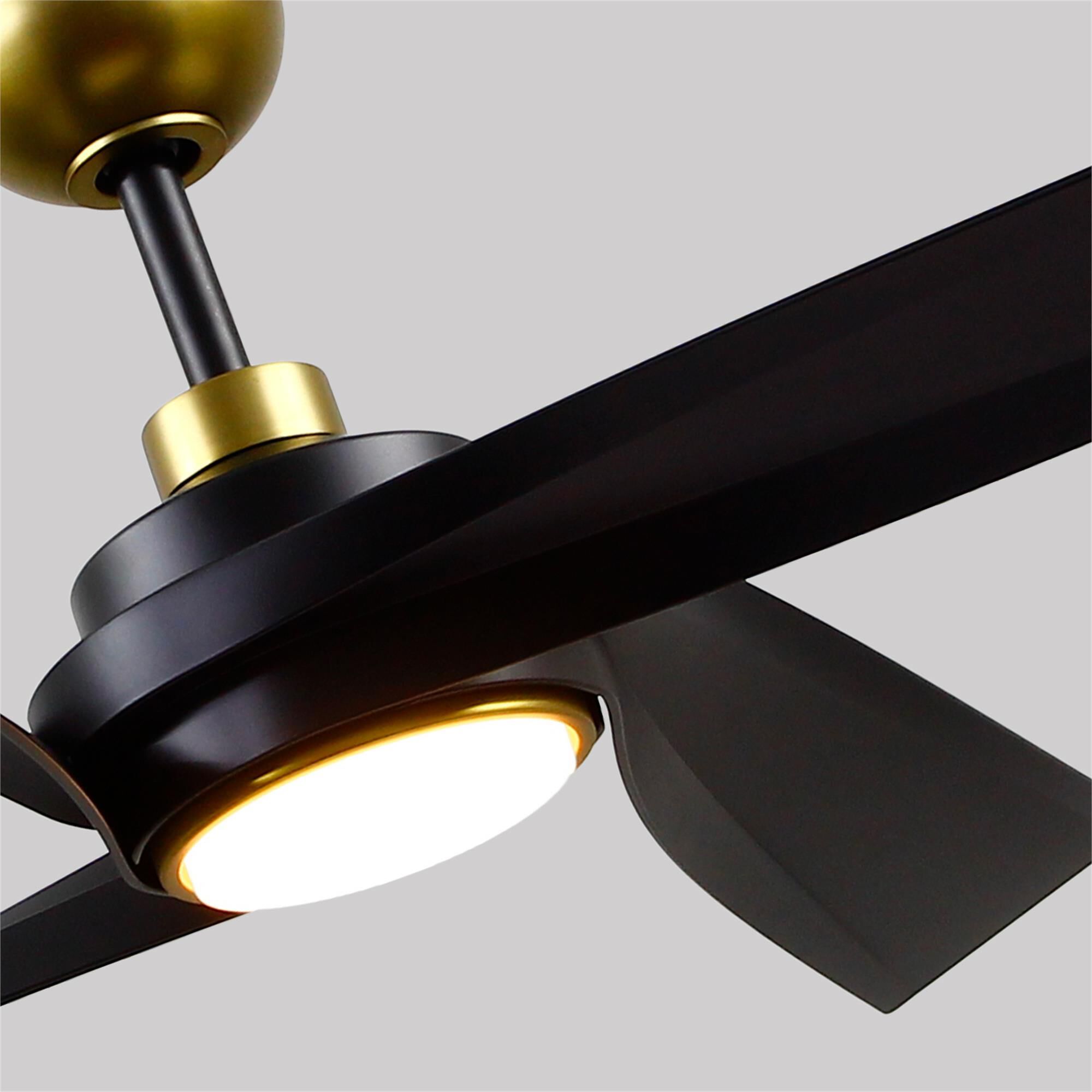 Horizon 56 Inch Ceiling Fan with Light Kit,