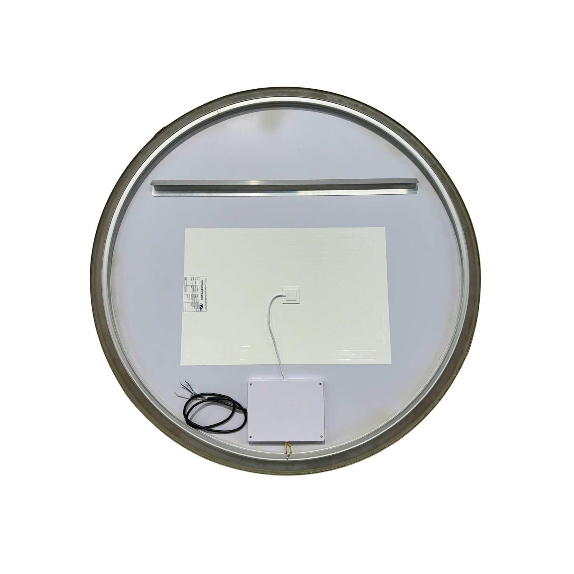 Harmoni 45 Inch Round LED Lighted Mirror by Elegant Decor