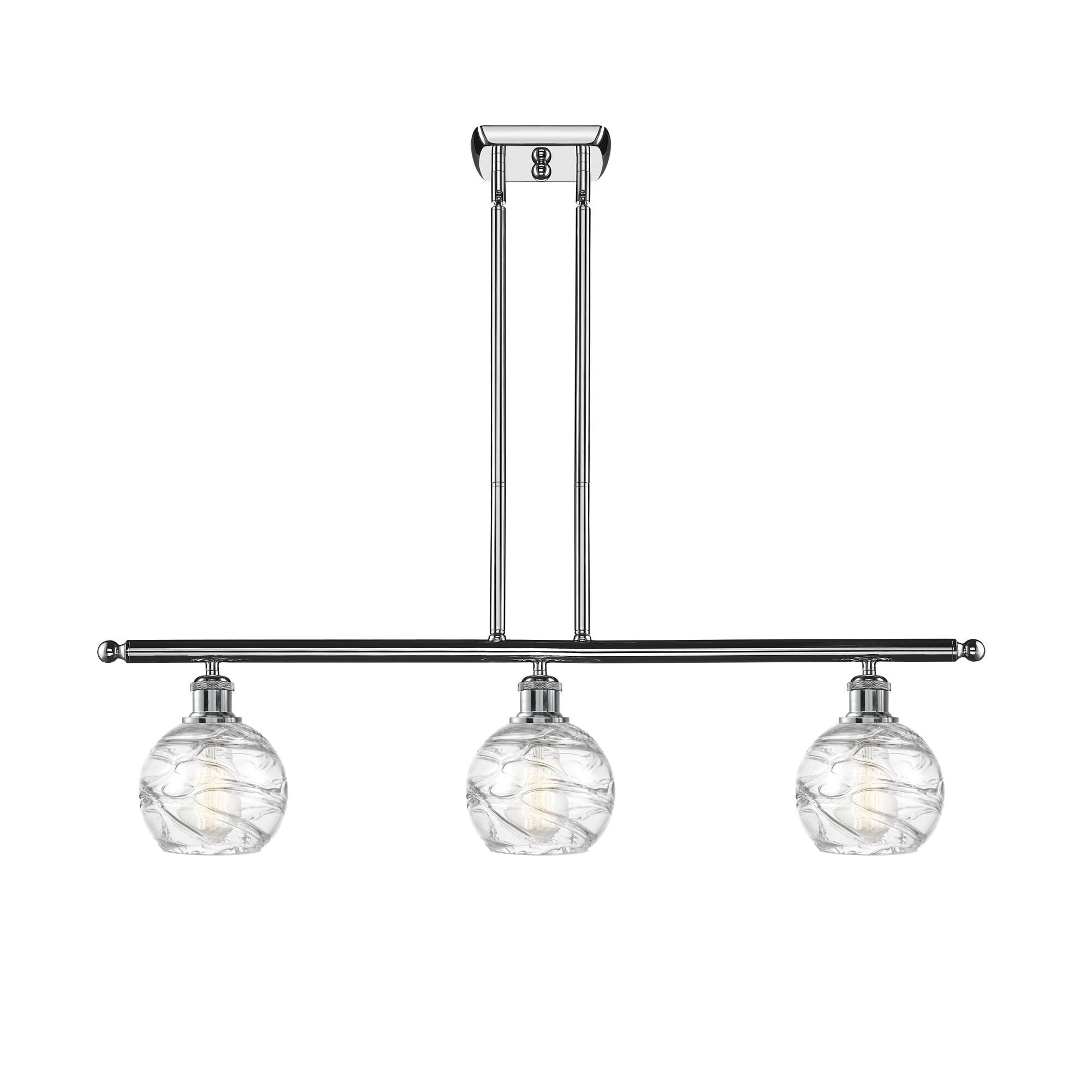 Shown in Polished Chrome finish and Sphere glass and Glass shade