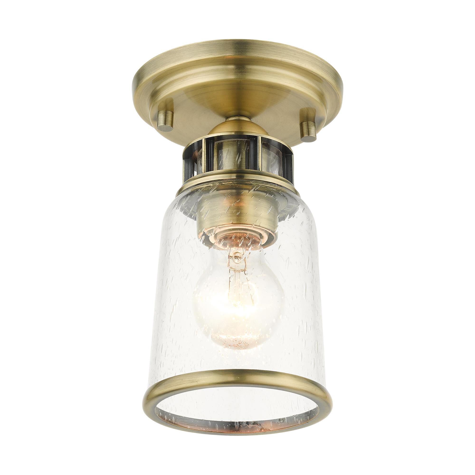 Lawrenceville 1 Light Flush Mount by Livex Lighting