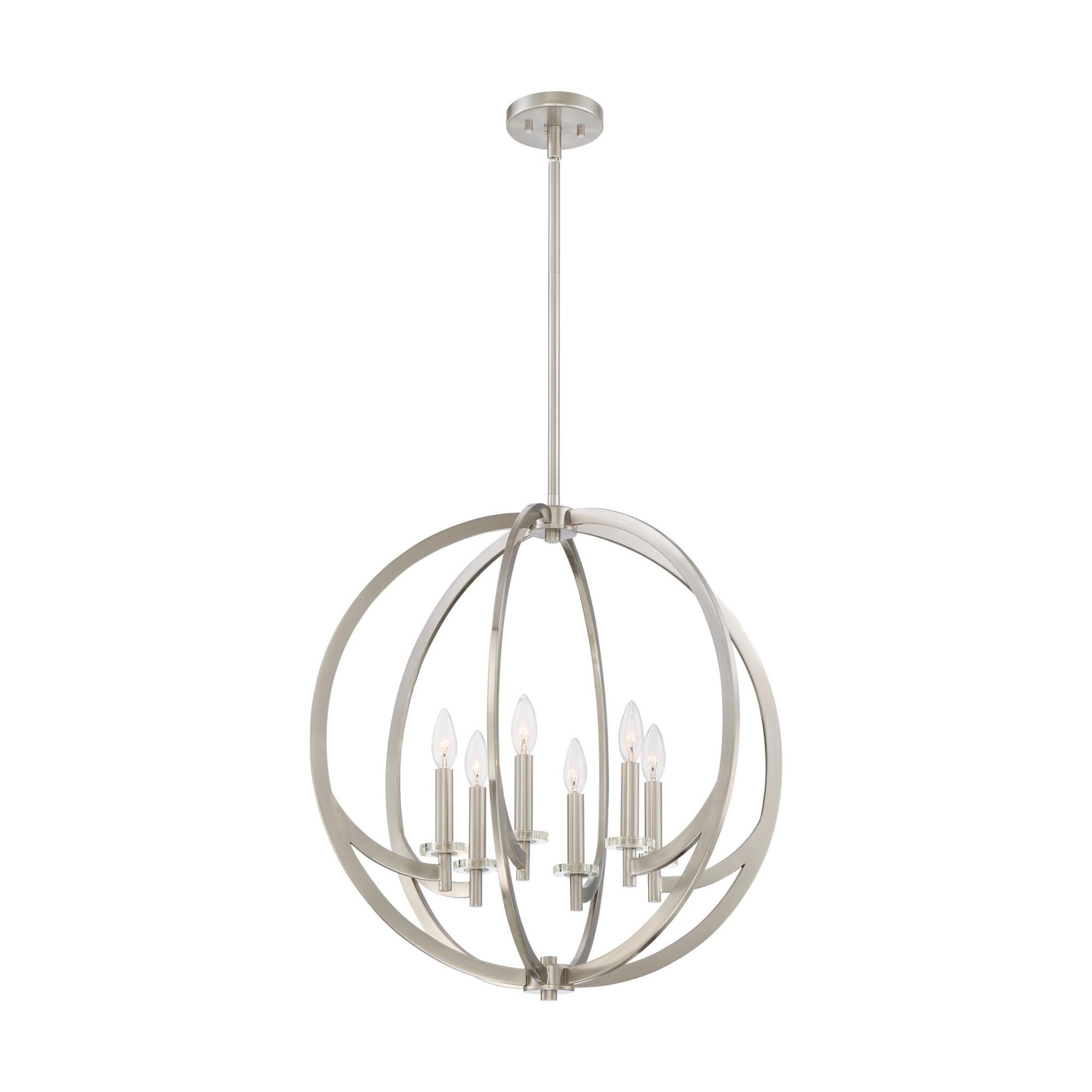 Shown in Brushed Nickel finish