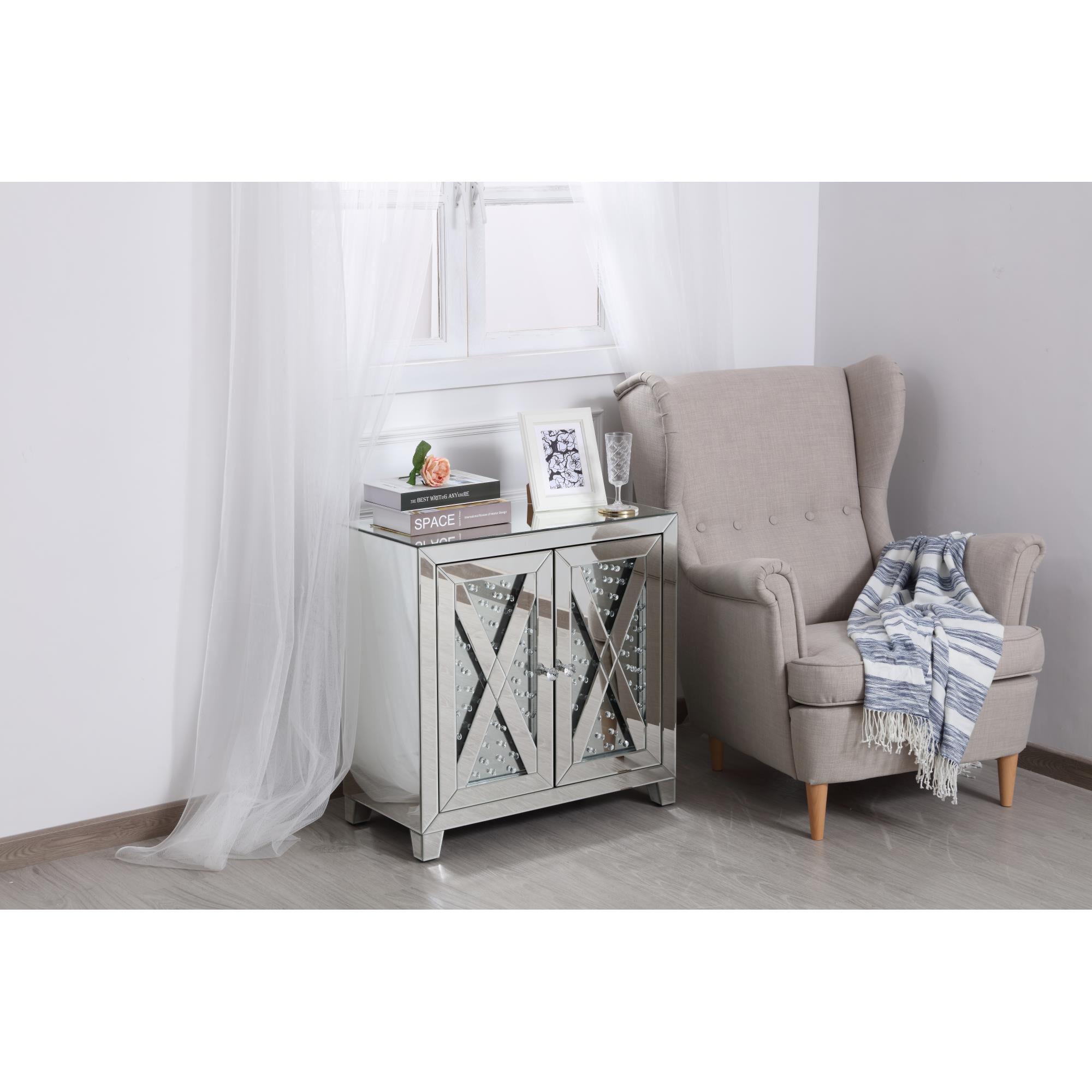 Modern Storage Cabinet by Elegant Decor