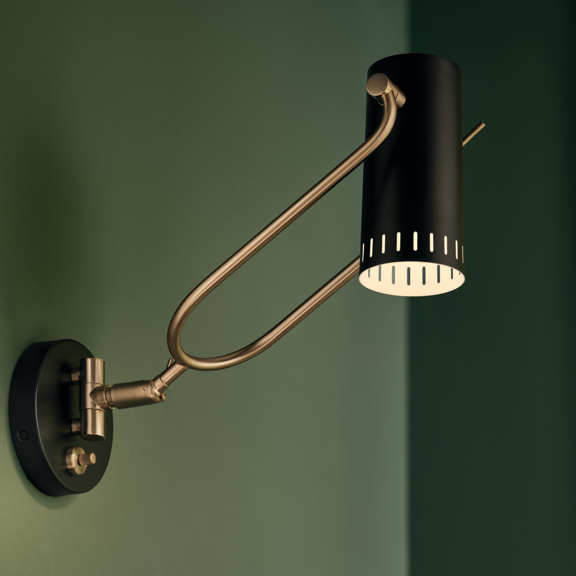 Shown in Black finish