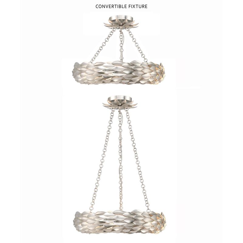 Broche 18 Inch Chandelier by Crystorama