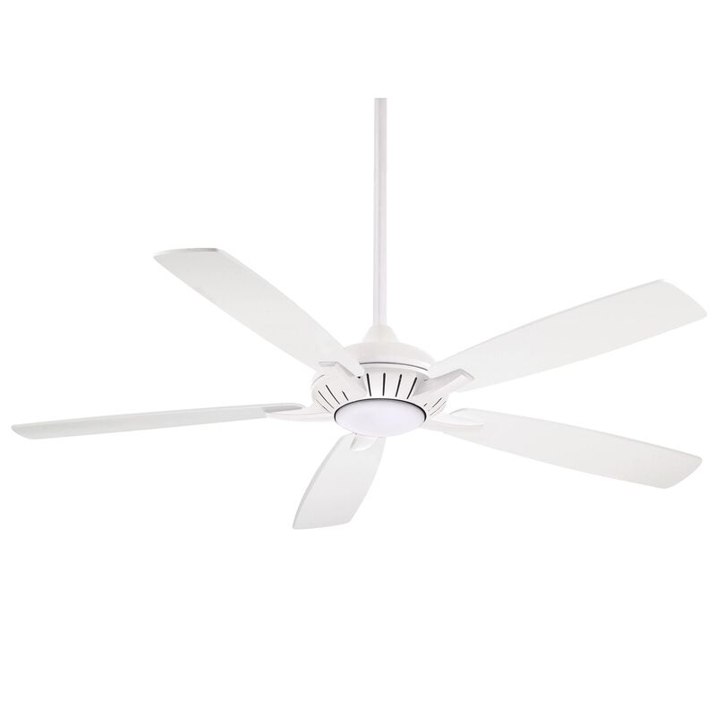 Dyno 60 Inch Ceiling Fan with Light Kit by Minka Aire