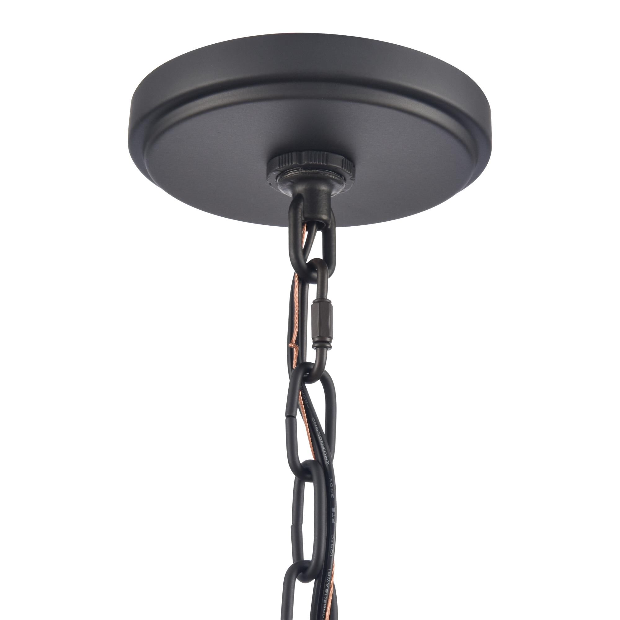 Rydell 24 Inch 5 Light Chandelier by ELK Lighting