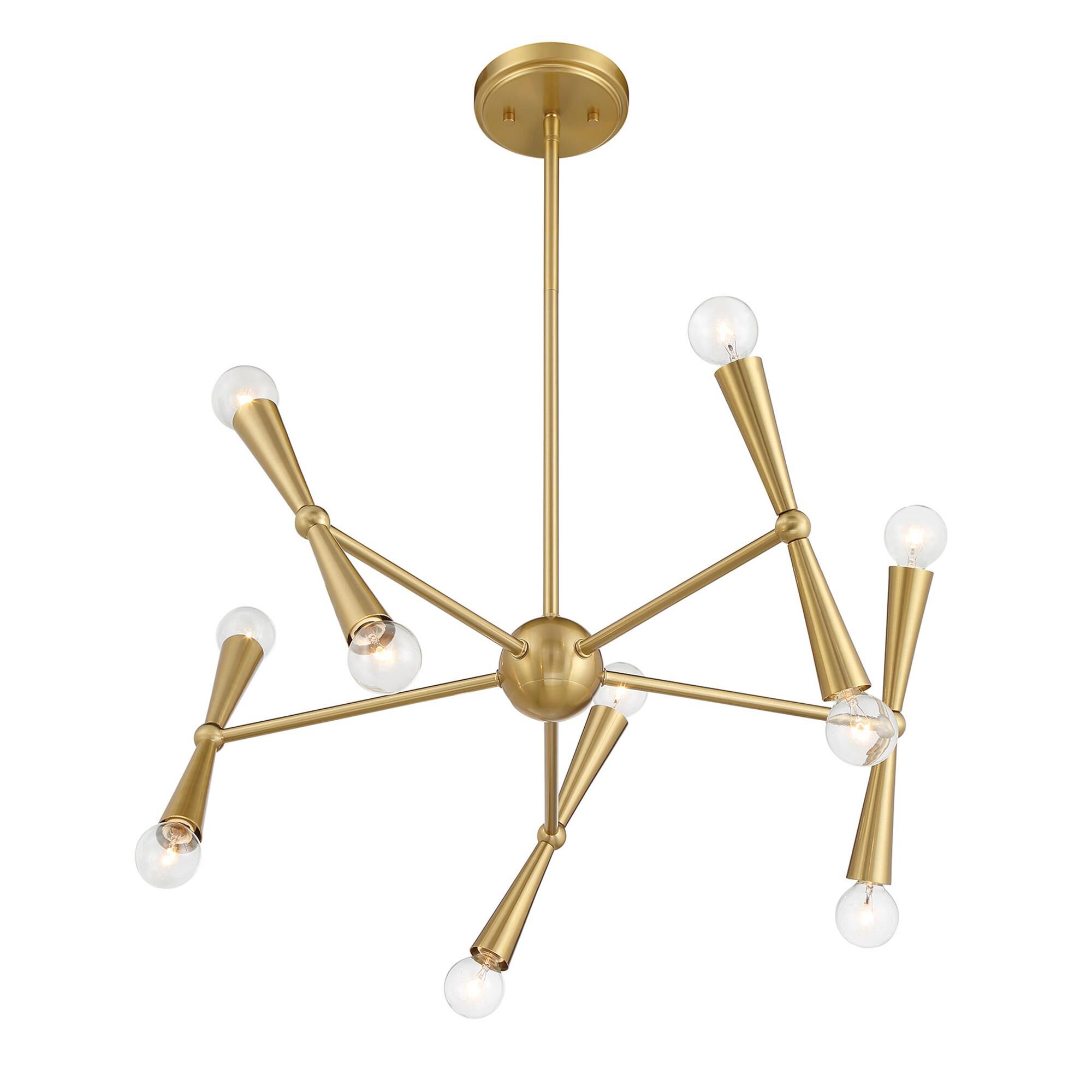 Shown in Natural Brass finish