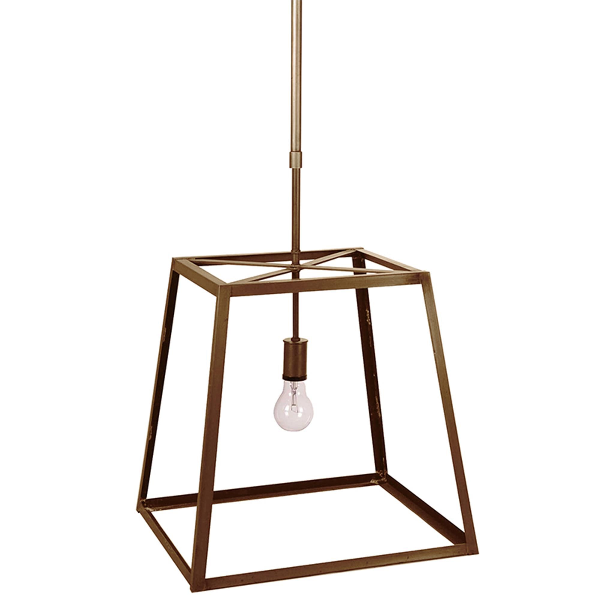 Transitional 16 Inch 1 Light Lantern Pendant,