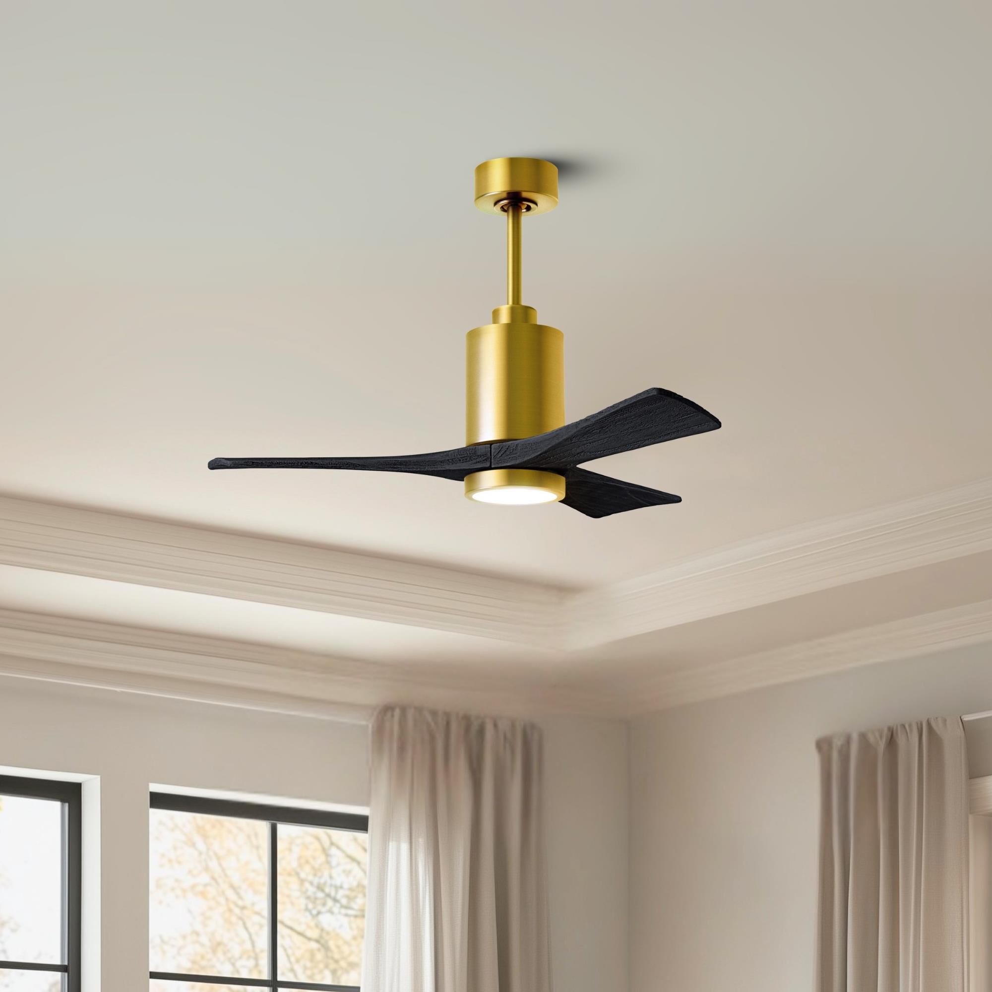 Patricia 42 Inch Ceiling Fan with Light Kit by Matthews Fan Company