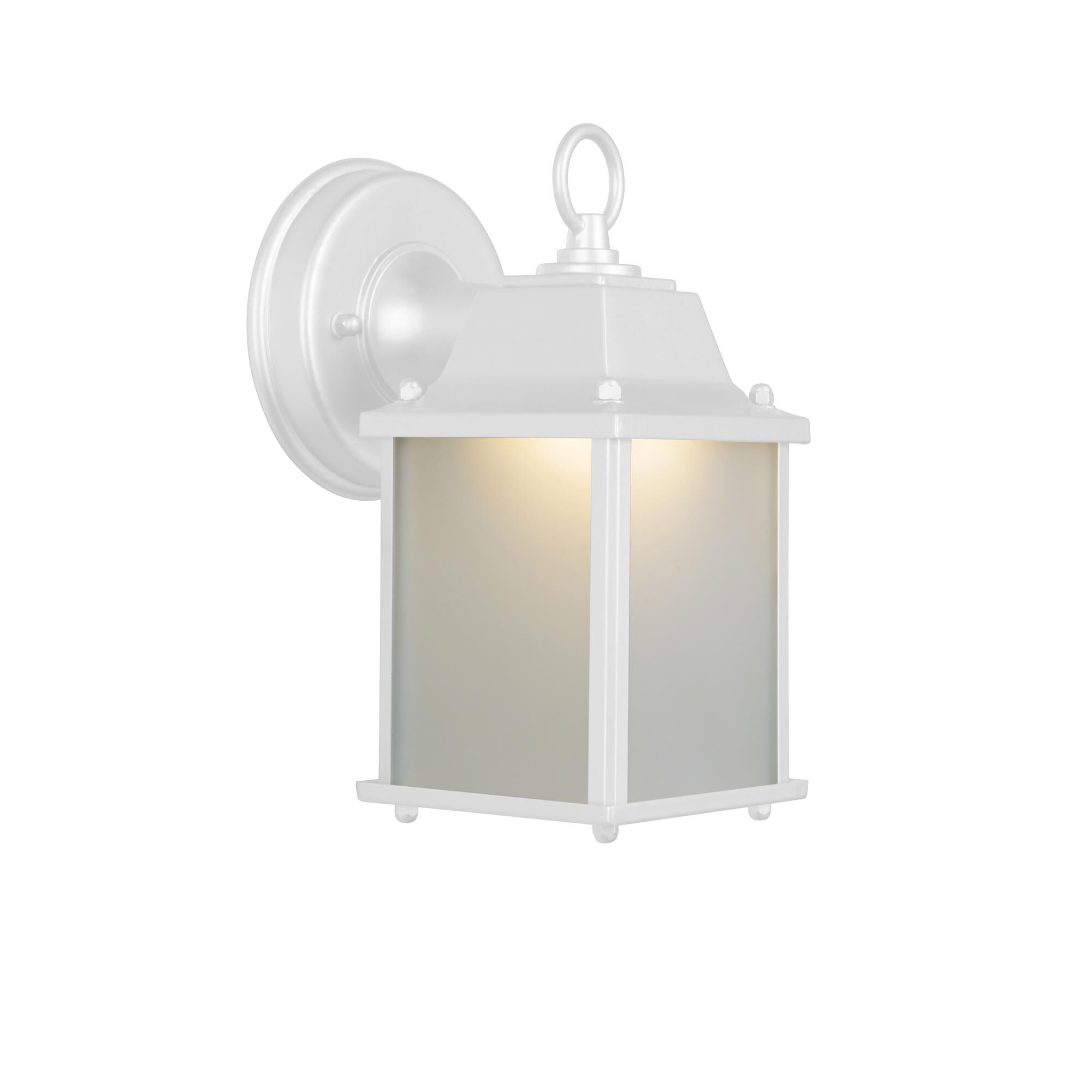 Shown in Textured White finish and 0.0 glass and 0.0 shade and Rectangle accent