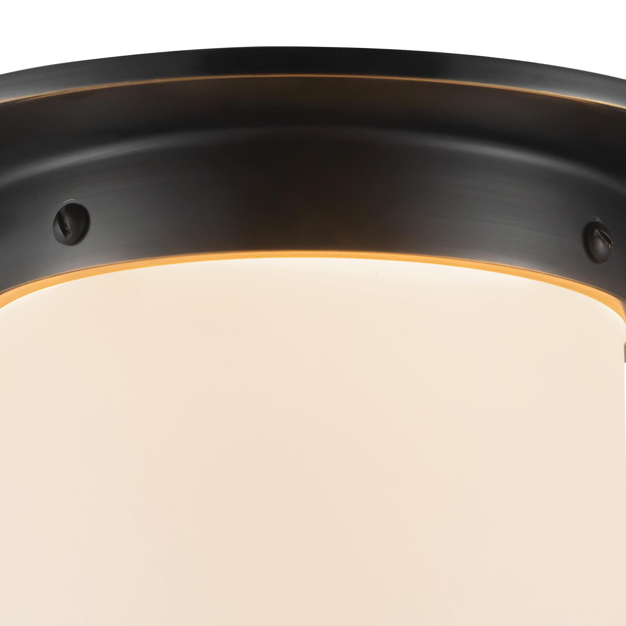 Shown in Urban Bronze finish and Matte Opal glass