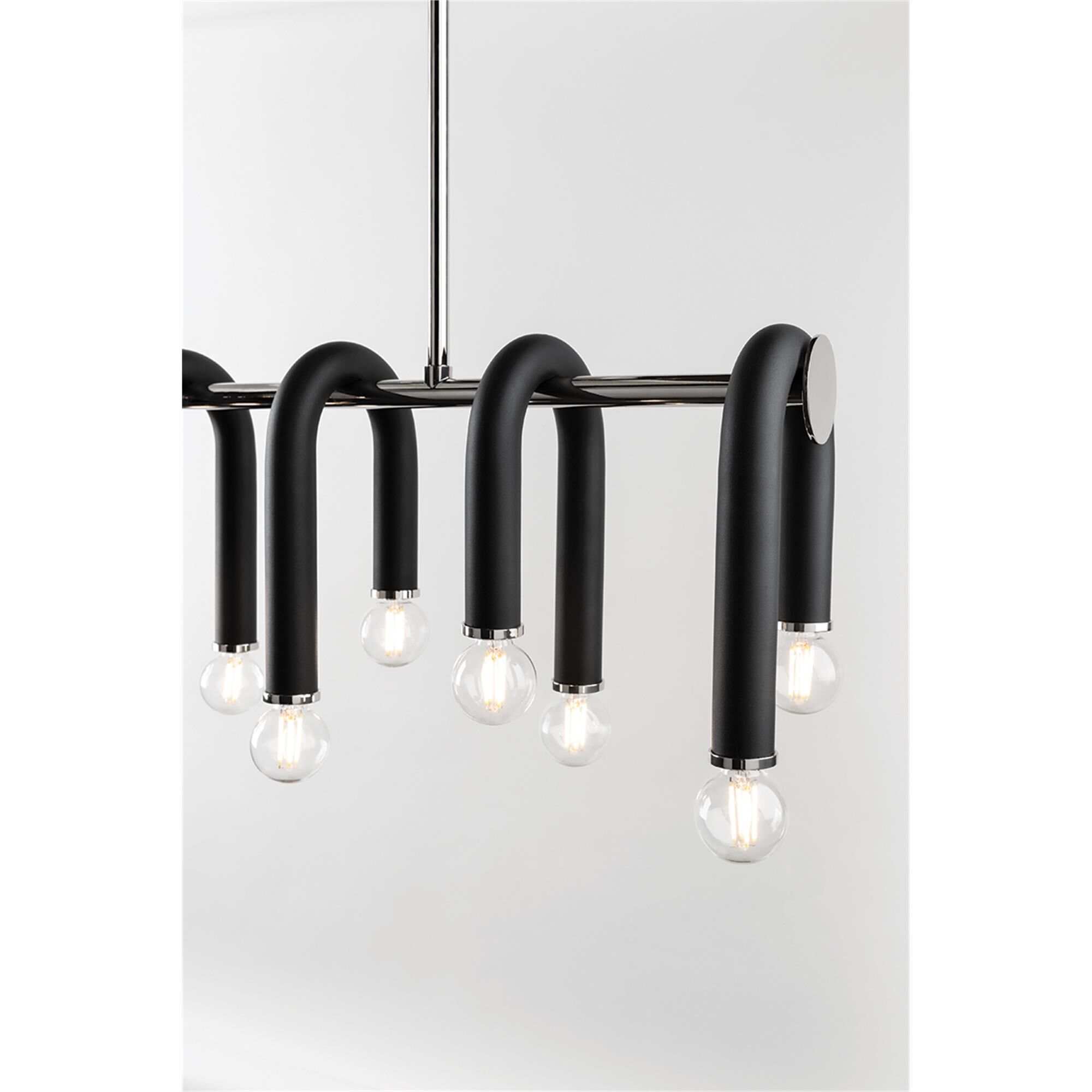 Whit Small Linear Chandelier,