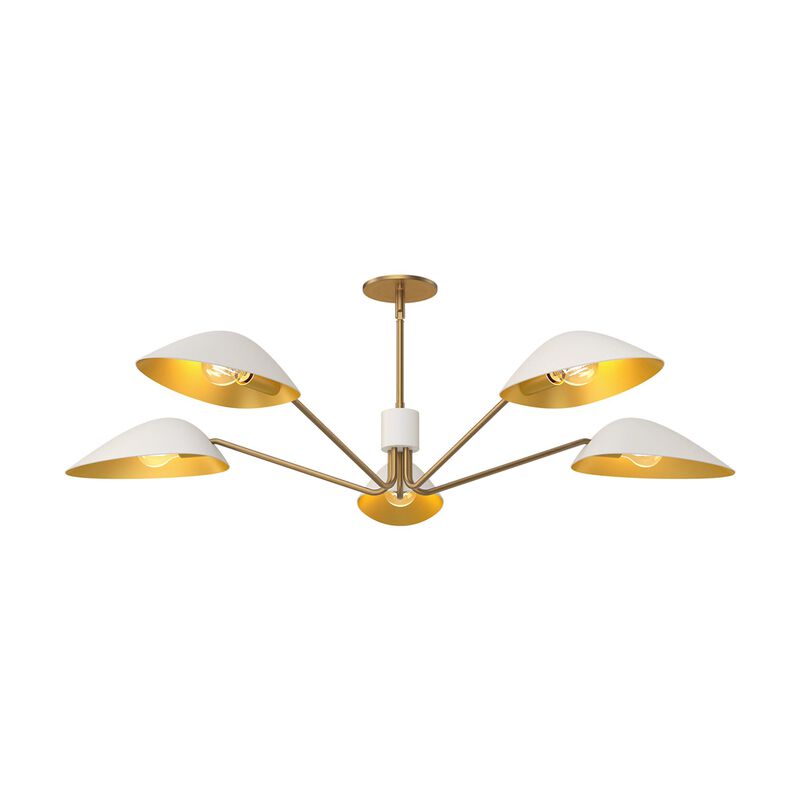 Oscar 46 Inch Pendant Light by Alora Mood