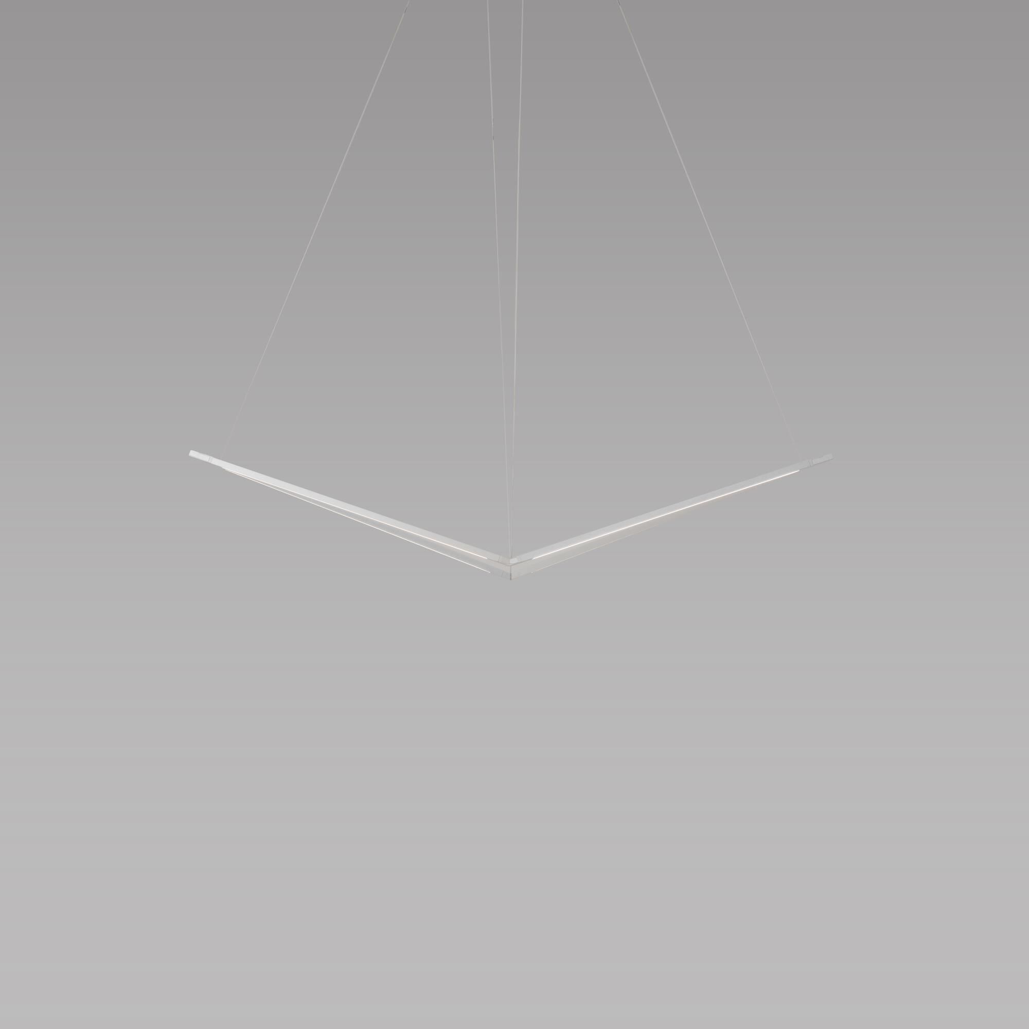 Kenneth Ng, Edmund Ng Z-Bar Pendant 48 Inch LED Large Pendant by Koncept