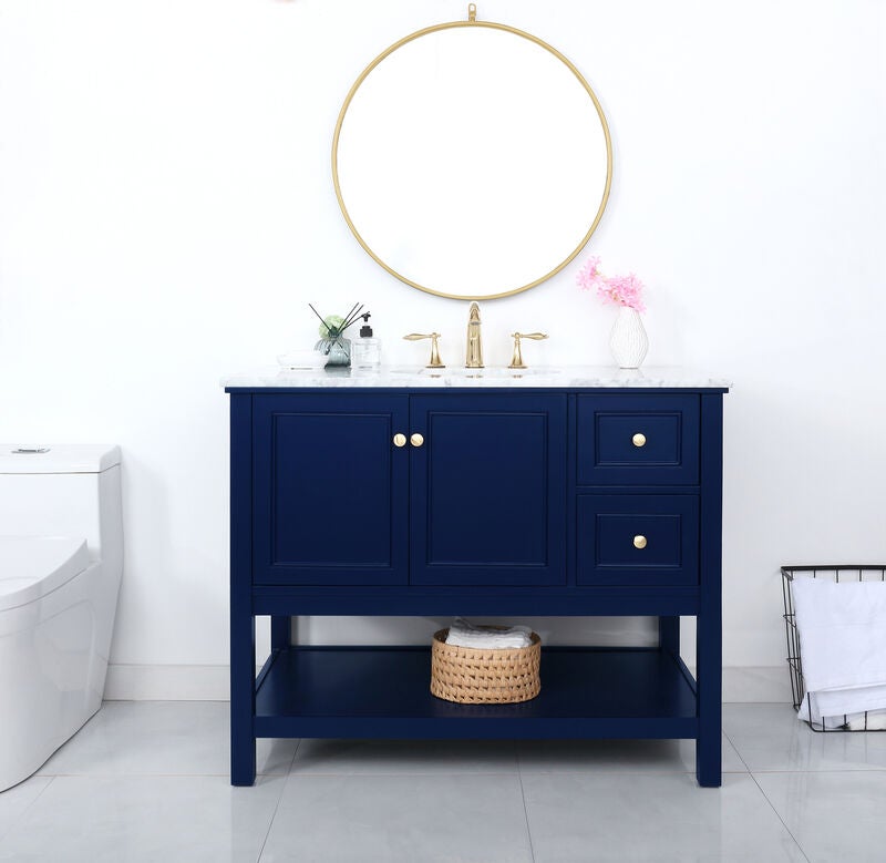 Metropolis 22 Inch Bath Vanity Cabinet by Elegant Decor