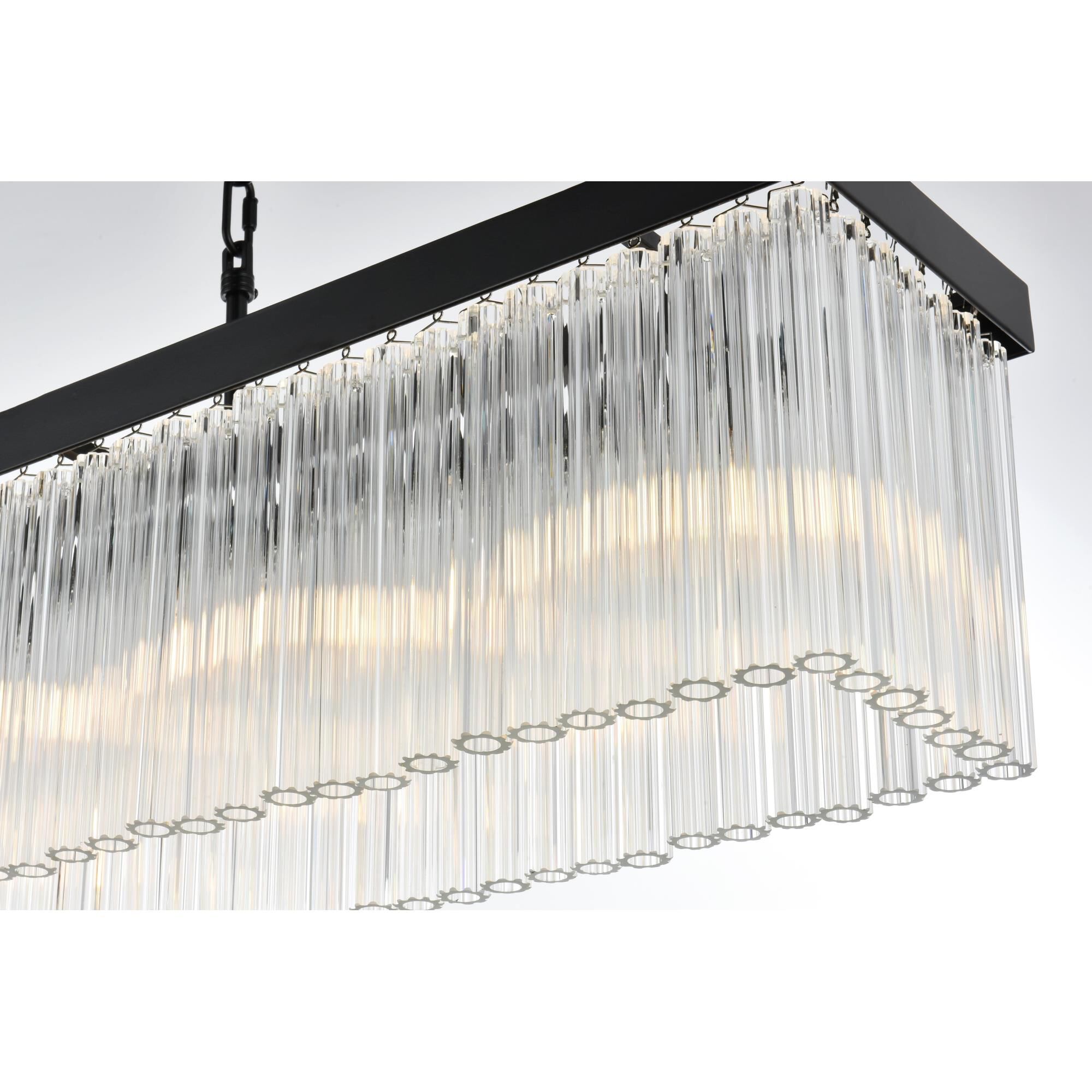 Harlow 49 Inch Linear Suspension Light by Elegant Lighting