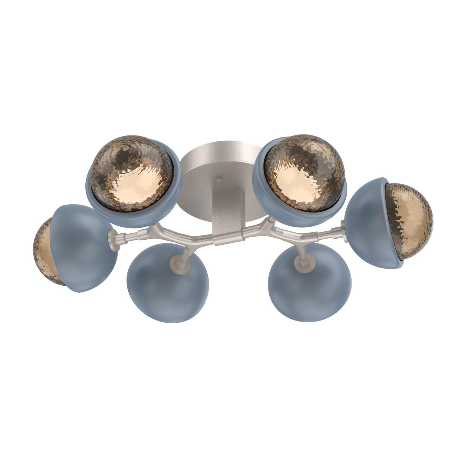 Levi Wilson Cabochon 27 Inch Flush Mount by Hammerton Studio