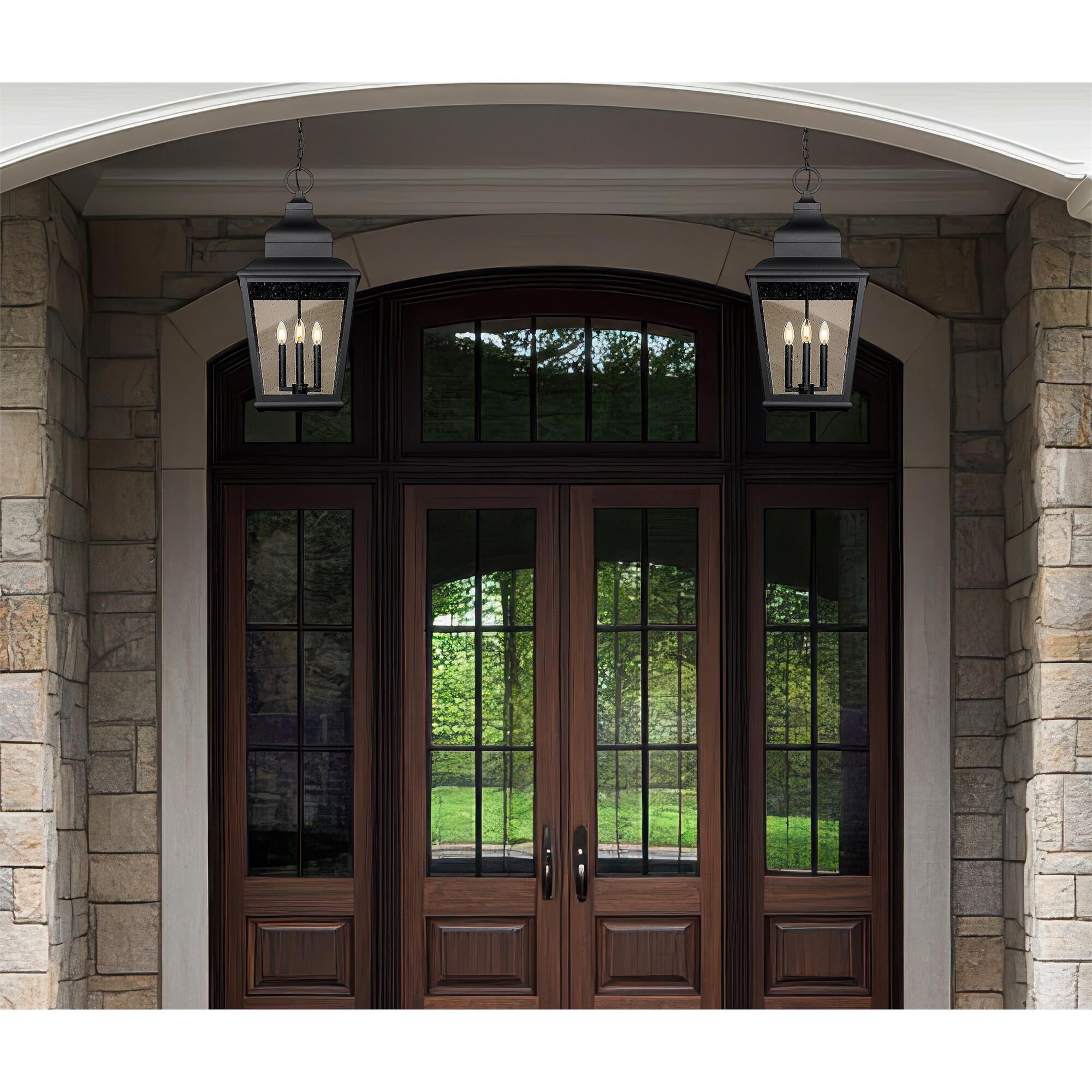 Raphael 30 Inch Outdoor Hanging Lantern,