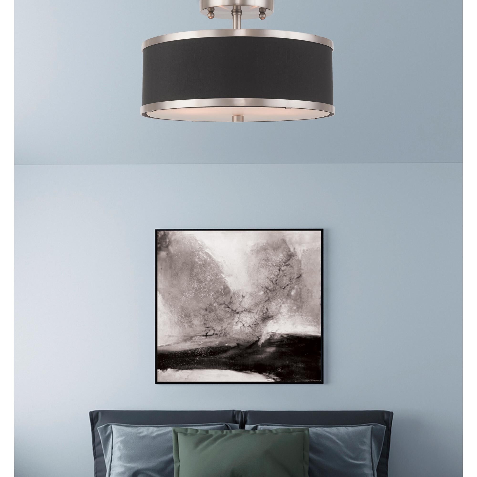 Park Ridge 2 Light Outdoor Flush Mount by Livex Lighting