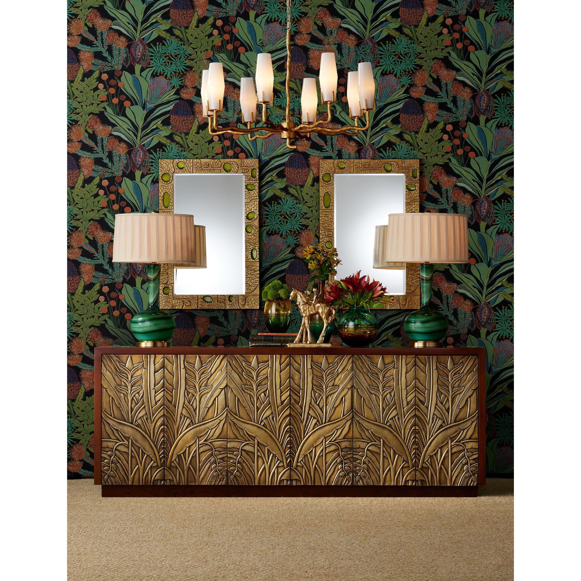 Jardin Credenza by Currey and Company