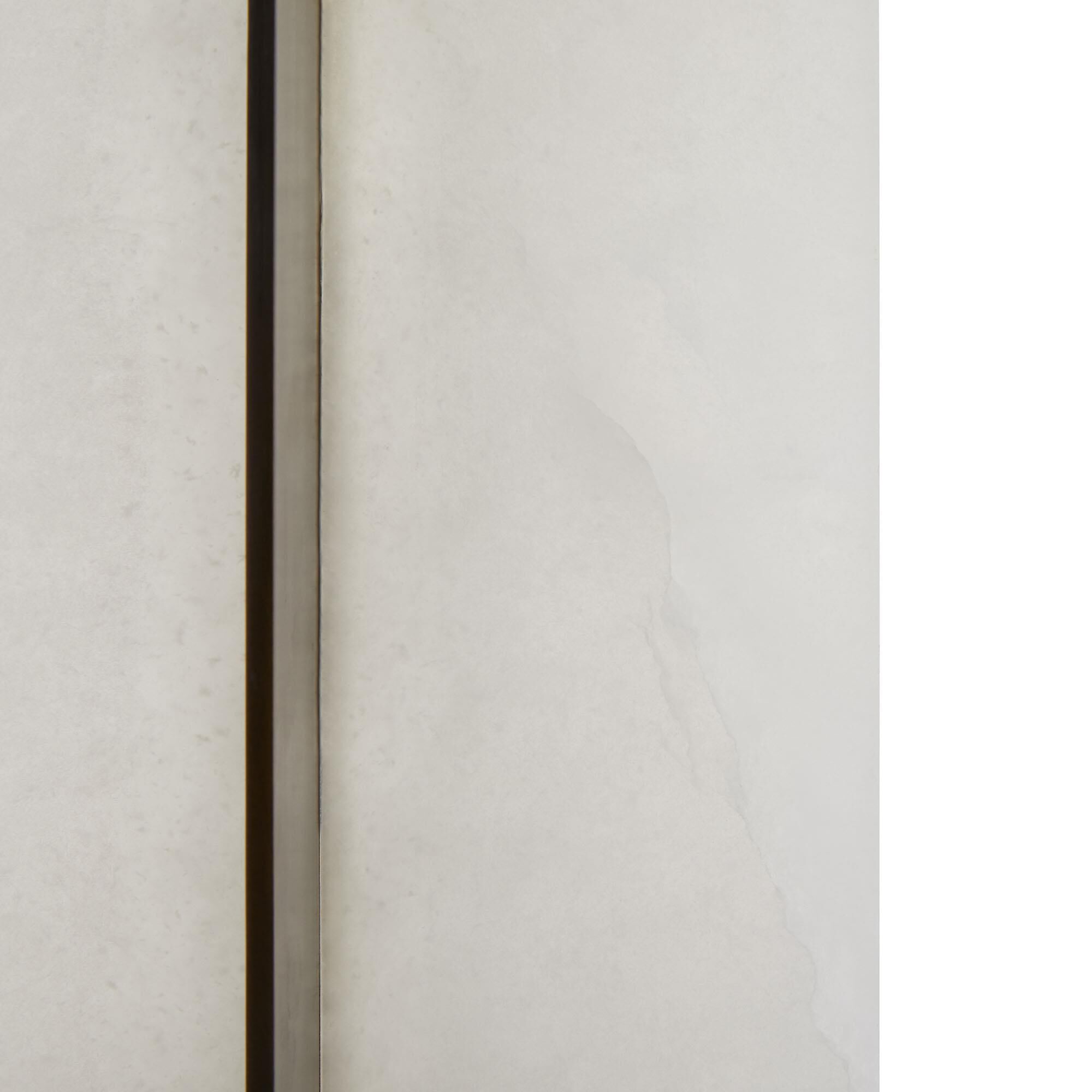 Shown in Bronze finish and Linen shade