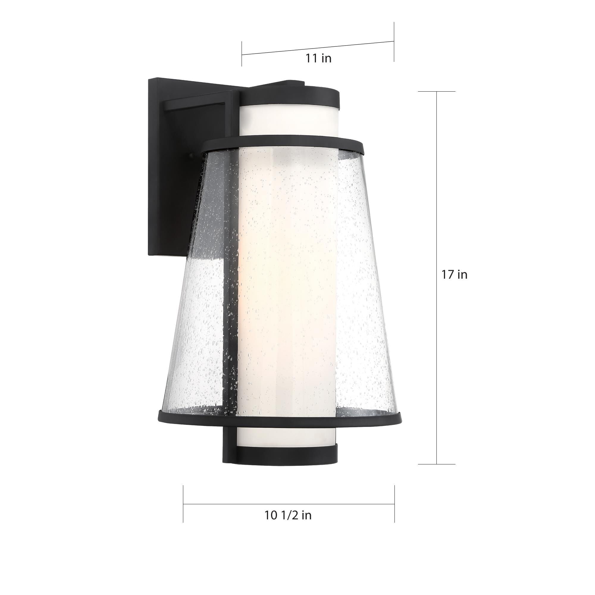 Anau 17 Inch Tall Outdoor Wall Light by Nuvo Lighting