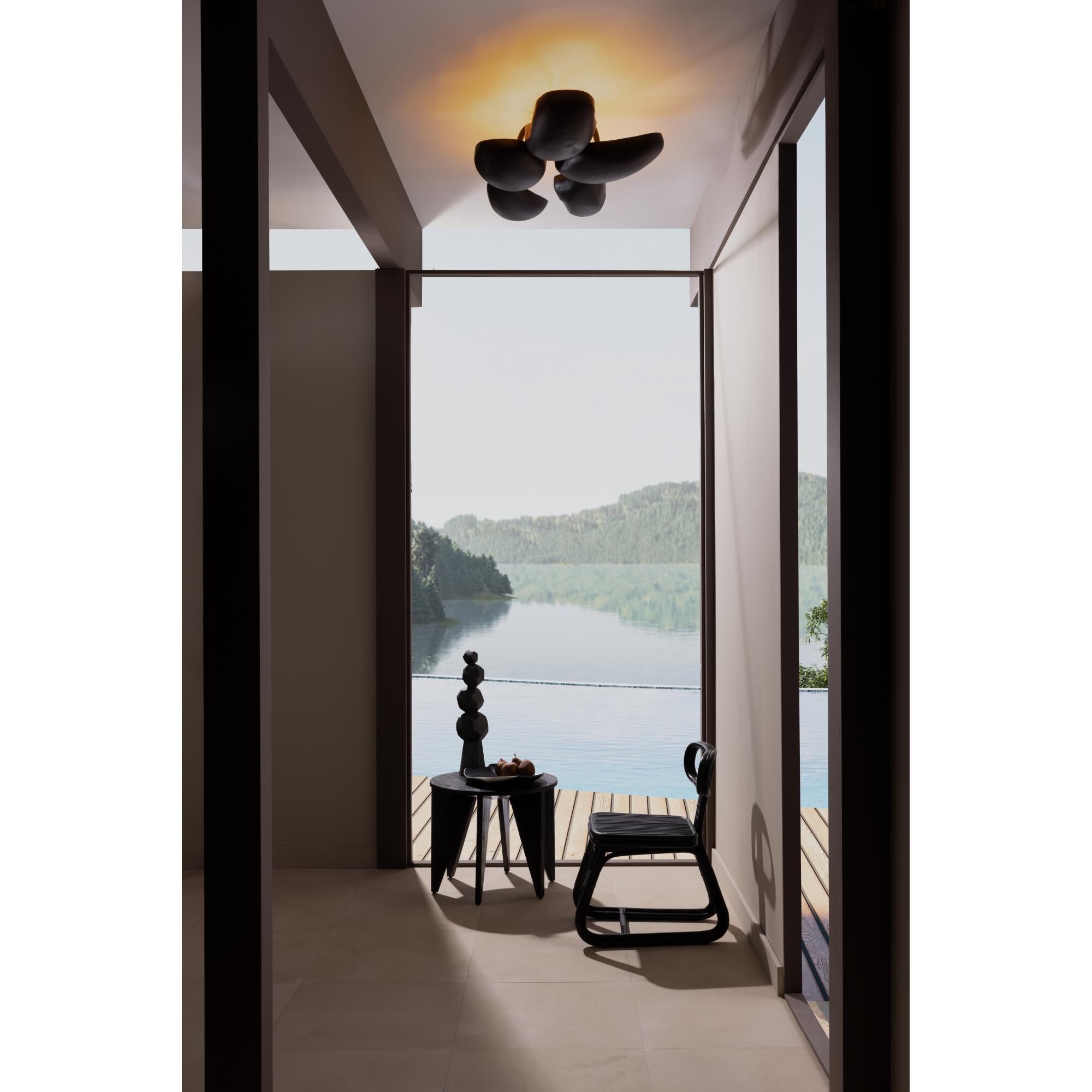 Theo 54 Inch 13 Light Flush Mount by Arteriors Home