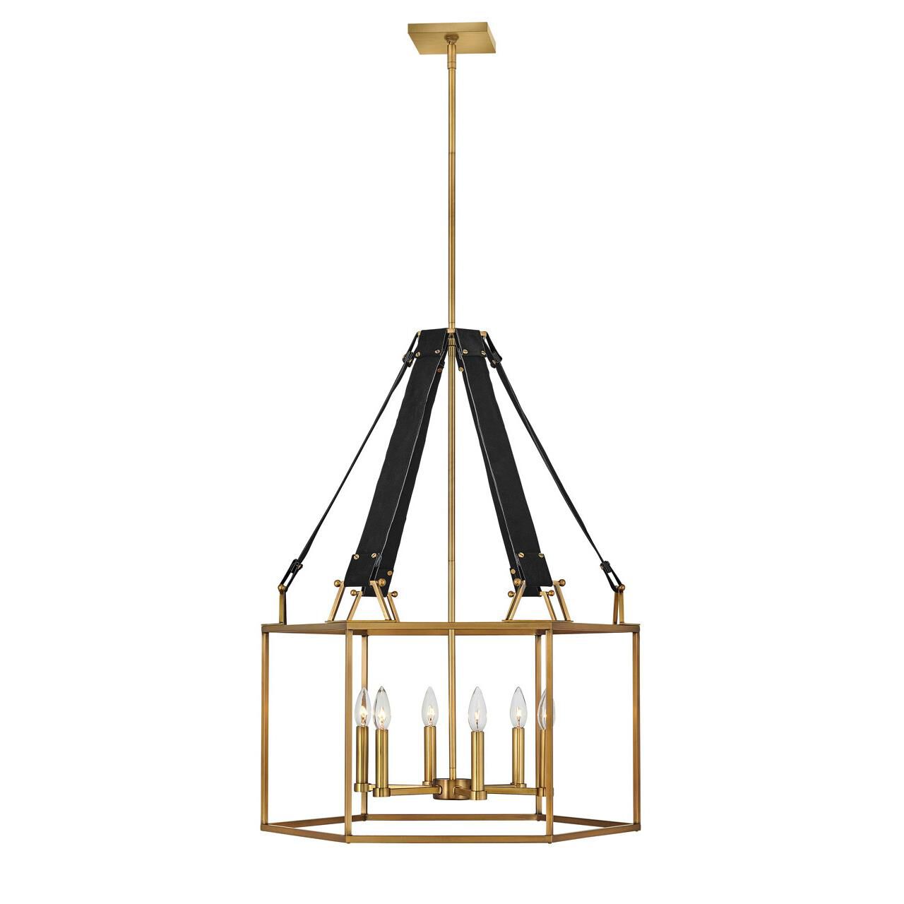 Monroe 26 Inch 6 Light Chandelier | Capitol Lighting