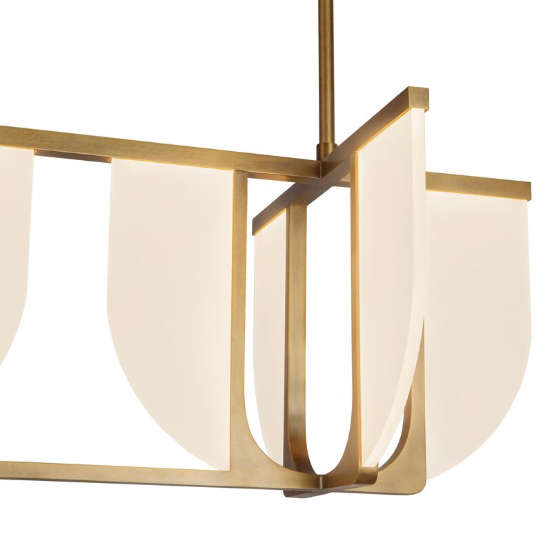 Elisa Carlucci Anders 58 Inch Linear Suspension Light by Alora Lighting