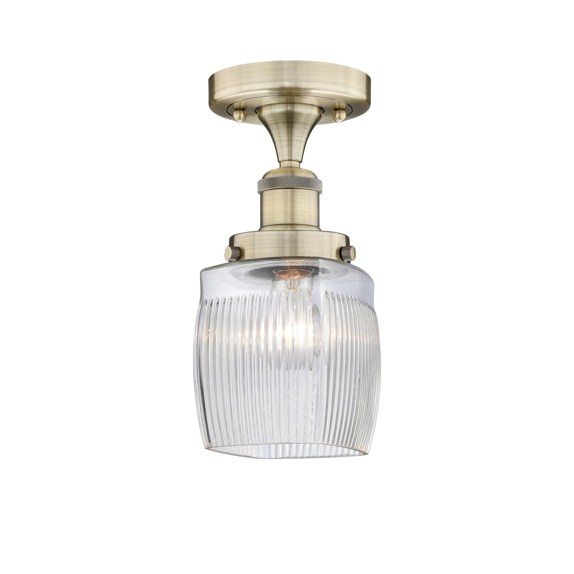 Bruno Marashlian Colton 6 Inch 1 Light Semi Flush Mount by Innovations Lighting