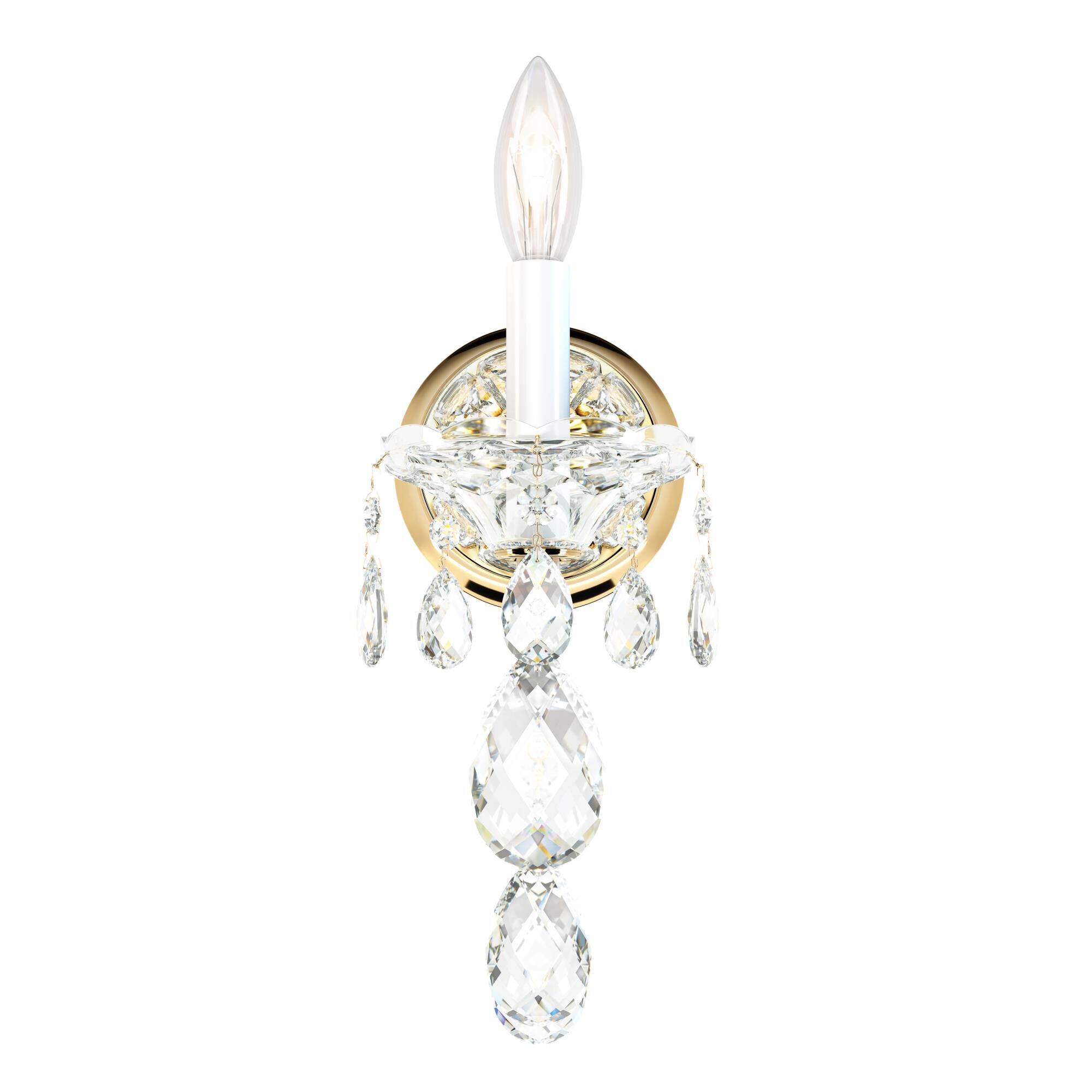 Shown in Aurelia finish and Clear Heritage Handcut crystal