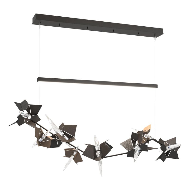 Belladonna Medium Linear Chandelier by Hubbardton Forge