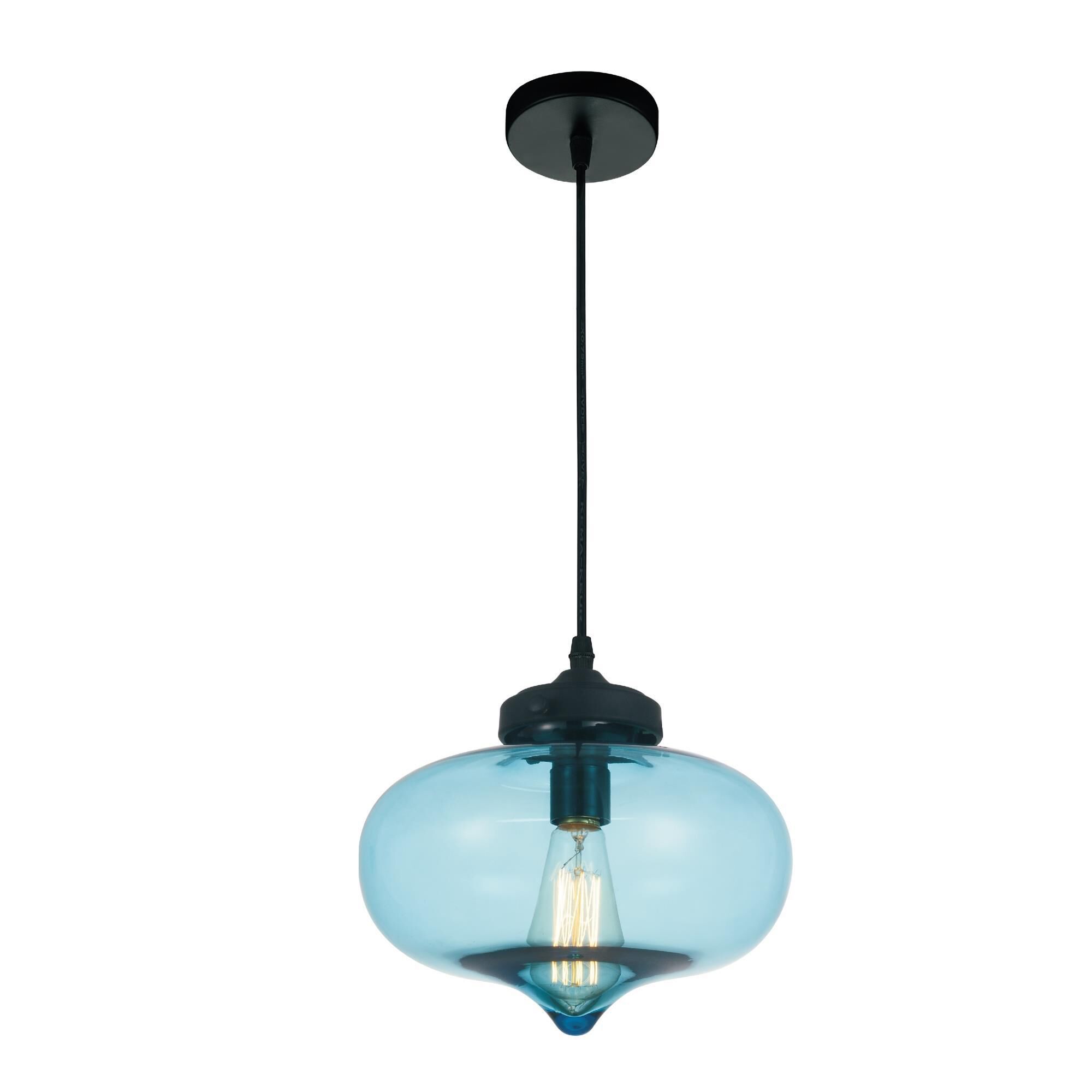 CWI Lighting Glass 11 Inch Mini Pendant