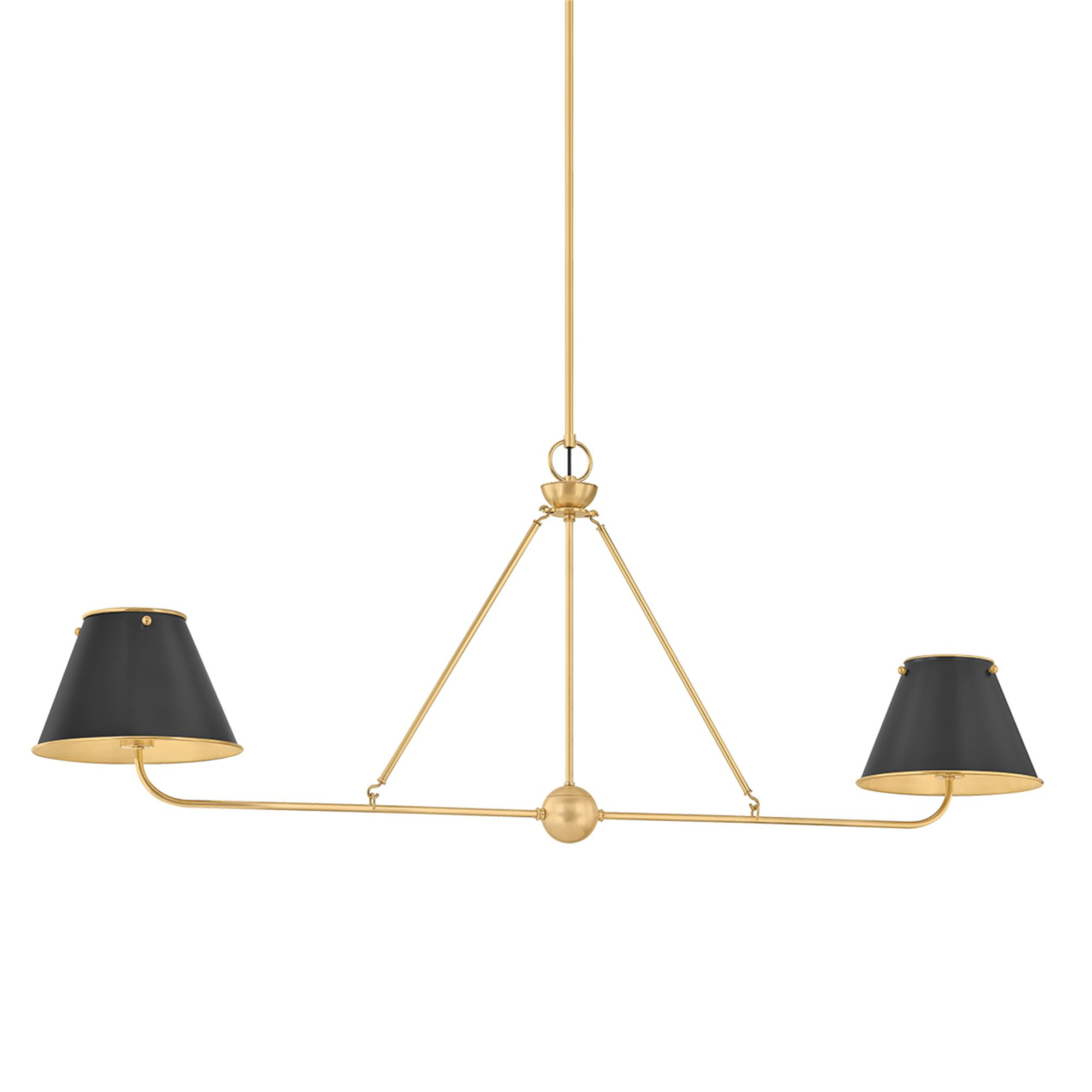 Mark D. Sikes Burghley Small Linear Chandelier,