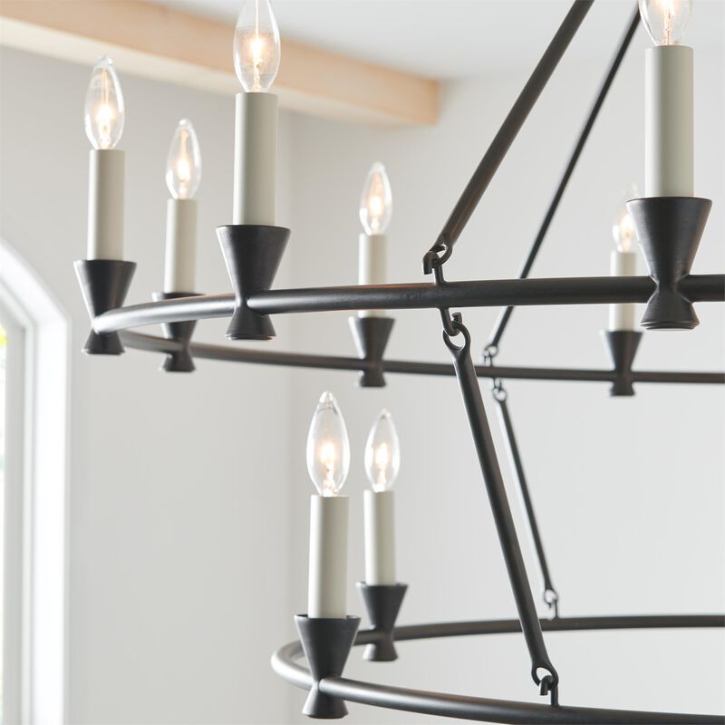 Chapman & Myers Keystone 49 Inch Chandelier by Visual Comfort Studio
