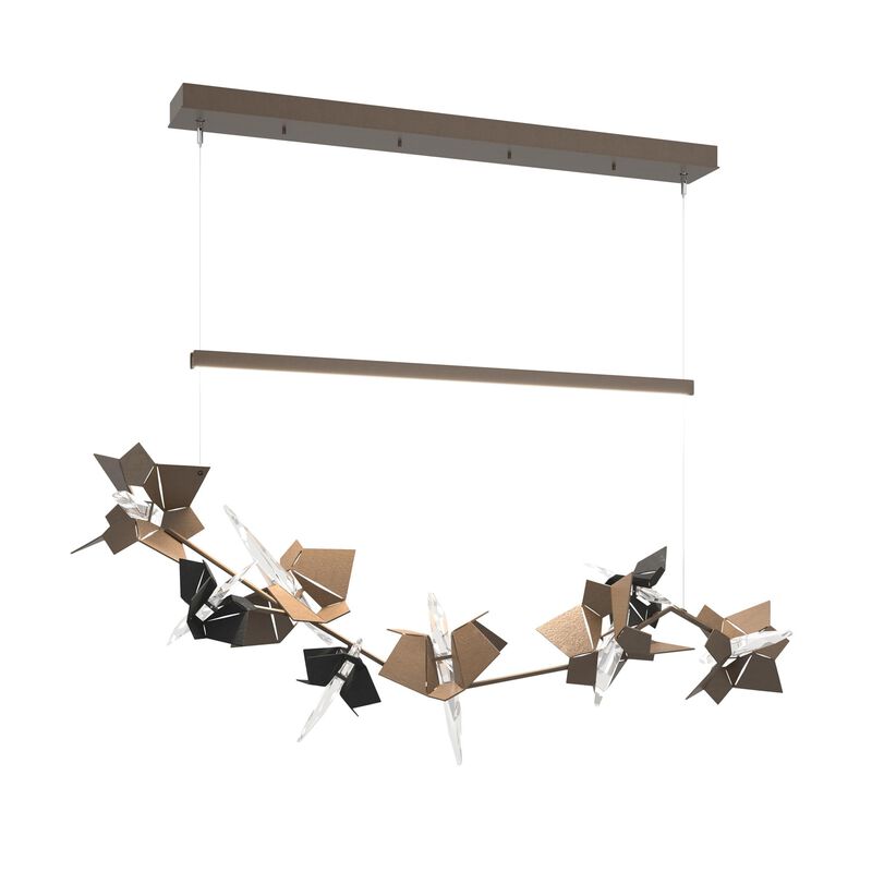 Belladonna Medium Linear Chandelier by Hubbardton Forge