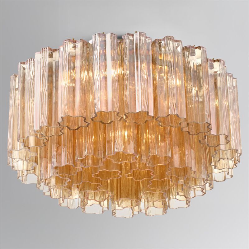 Addis 22 Inch 7 Light Semi Flush Mount by Crystorama