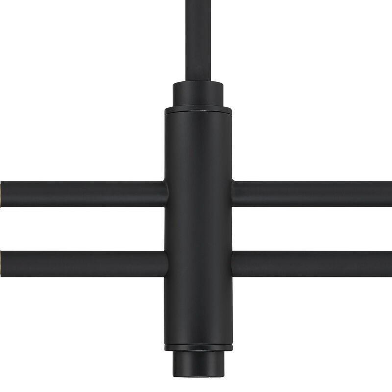 Camelia Stem Medium Linear Chandelier by Hunter Fan